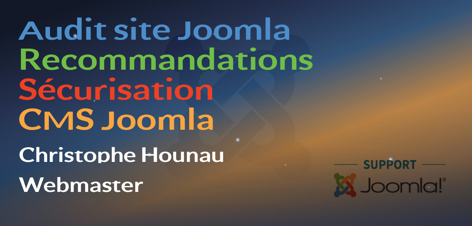 Audit de site Joomla